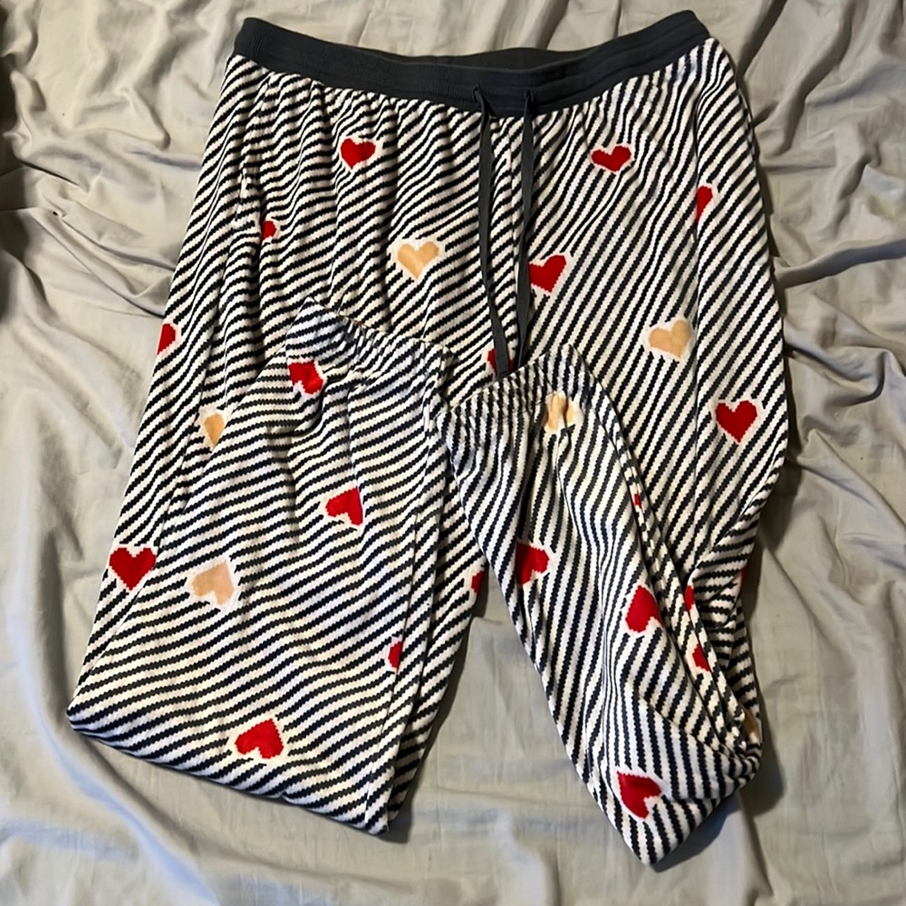 heart soft pajama bottoms